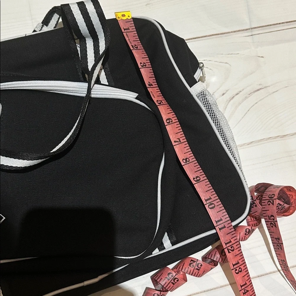 Stylish Black and White Waterproof Pickle Ball Classic Bag New